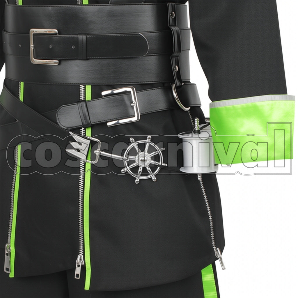 Disney Twisted-Wonderland Outfit) Diasomnia Dorm Sebek Zigvolt Cosplay Costume