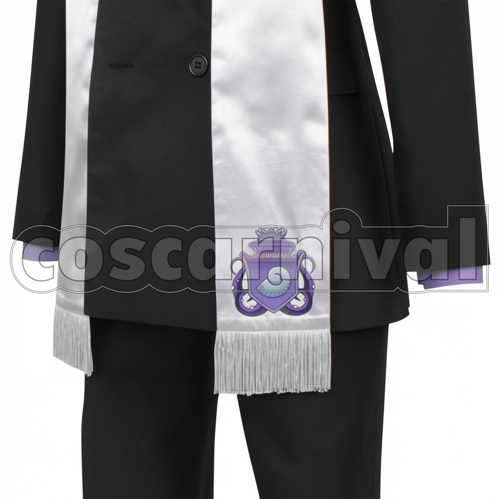 Disney Twisted-Wonderland (Outfit) Octavinelle Dorm Jade Leech Cosplay Costume