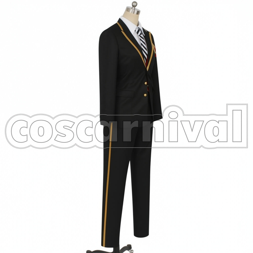 Disney Twisted-Wonderland Social Media Image Heartslabyul Dorm Deuce Spade Cosplay Costume