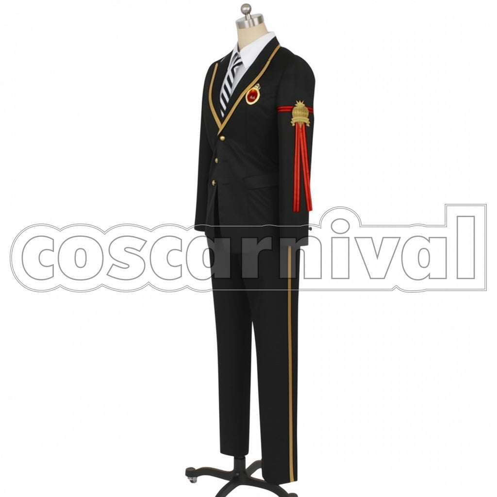 Disney Twisted-Wonderland Social Media Image Heartslabyul Dorm Deuce Spade Cosplay Costume
