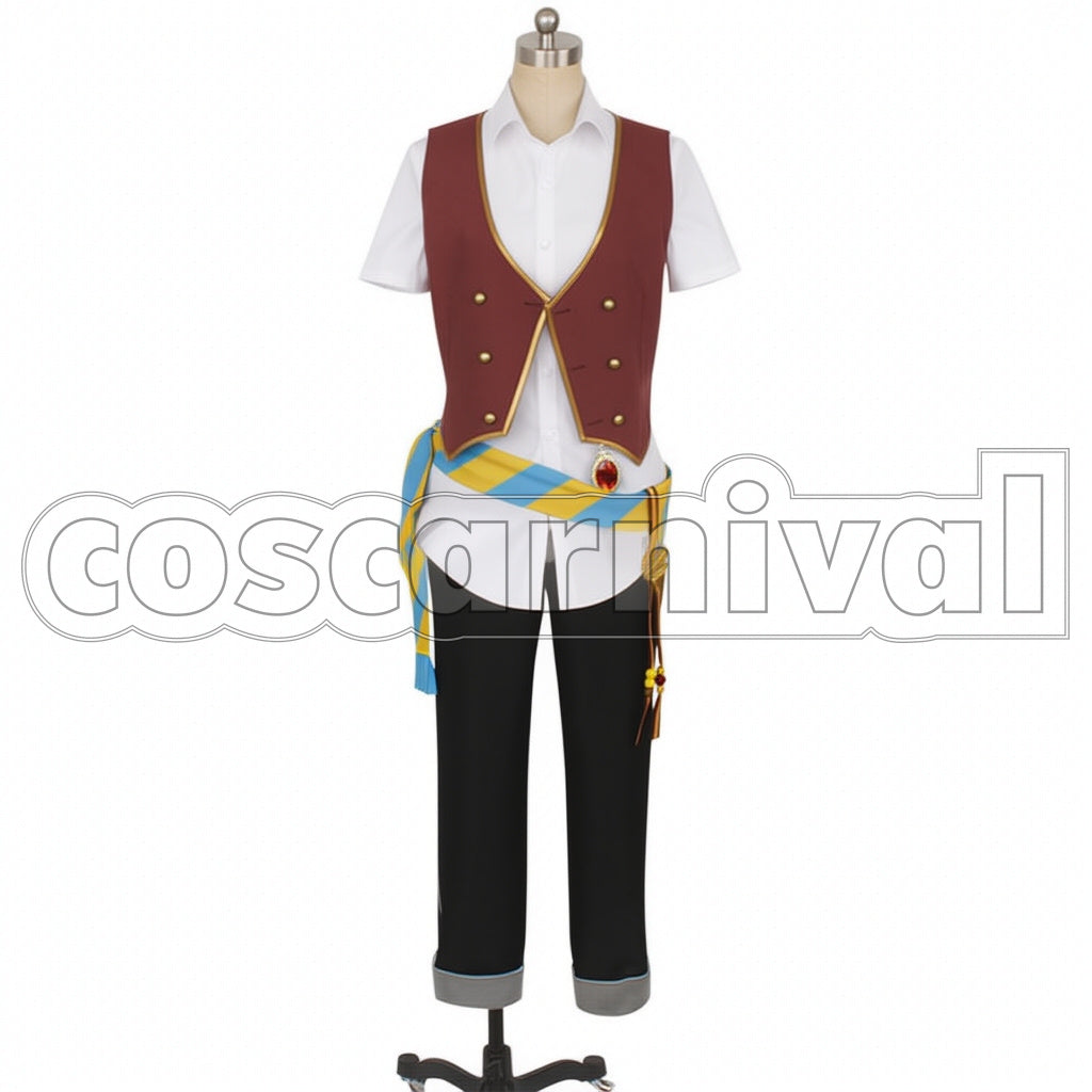 Disney Twisted-Wonderland Social Media Image Scarabia Dorm Kalim Al-Asim Cosplay Costume