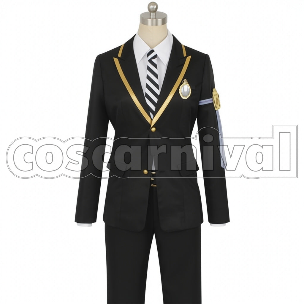 Disney Twisted-Wonderland Social Media Image Octavinelle Dorm Jade Leech Cosplay Costume