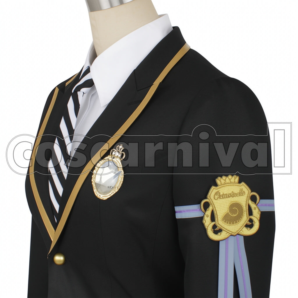 Disney Twisted-Wonderland Social Media Image Octavinelle Dorm Jade Leech Cosplay Costume