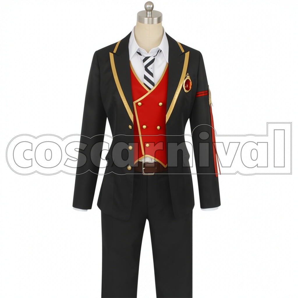 Disney Twisted-Wonderland Social Media Image Heartslabyul Dorm Trey Clover Cosplay Costume