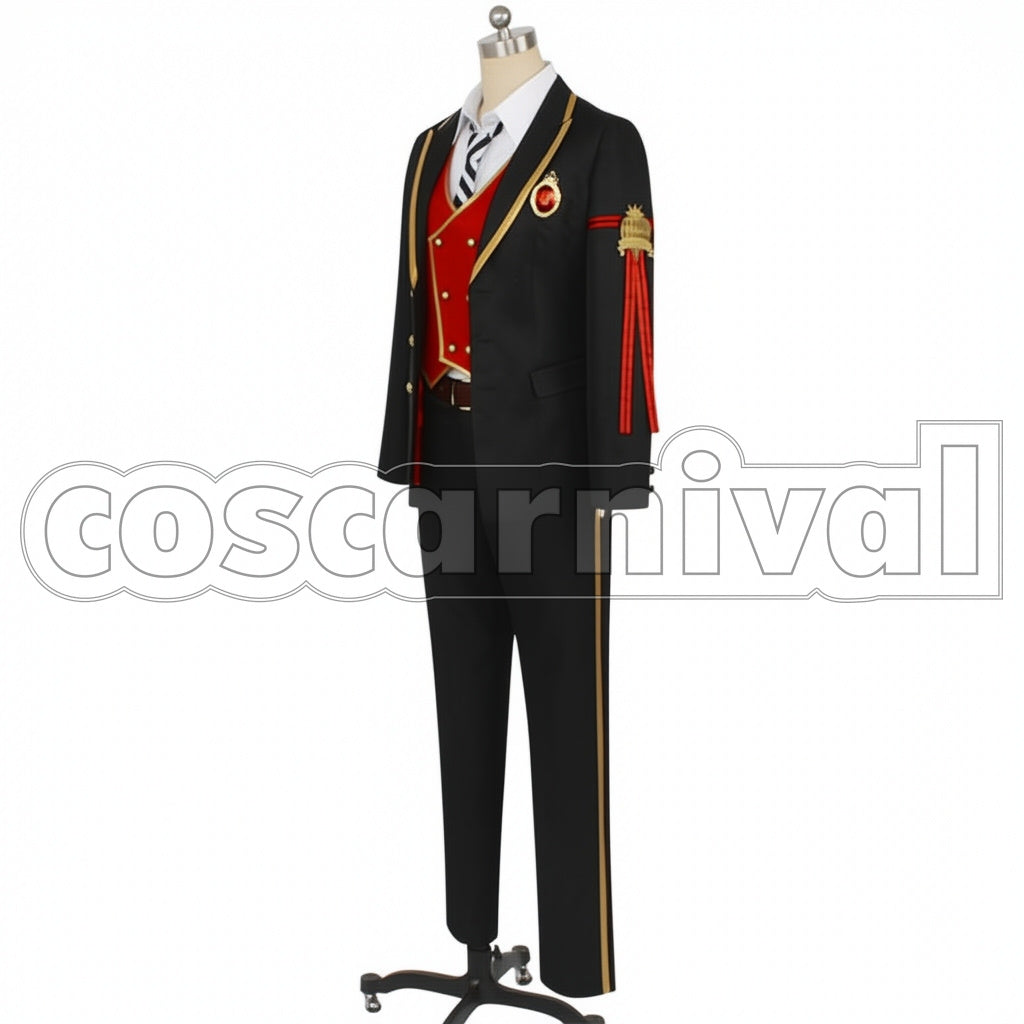 Disney Twisted-Wonderland Social Media Image Heartslabyul Dorm Trey Clover Cosplay Costume