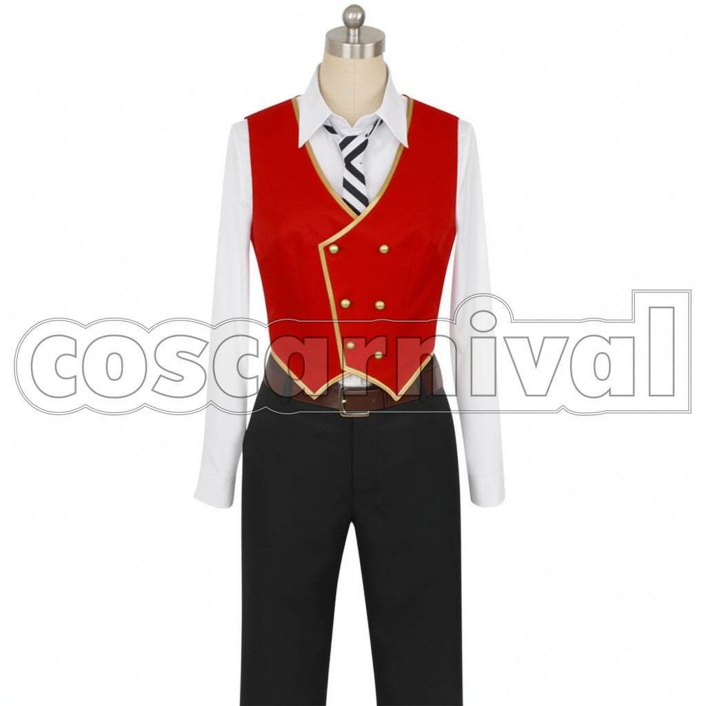 Disney Twisted-Wonderland Social Media Image Heartslabyul Dorm Trey Clover Cosplay Costume