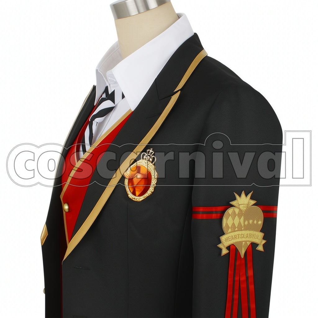 Disney Twisted-Wonderland Social Media Image Heartslabyul Dorm Trey Clover Cosplay Costume