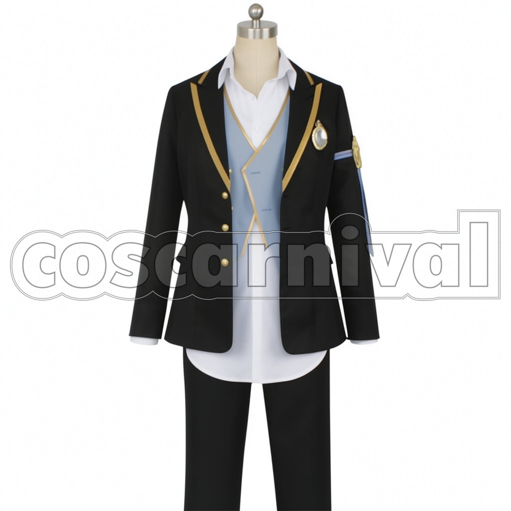 Disney Twisted-Wonderland Social Media Image Octavinelle Dorm Floyd Leech Cosplay Costume