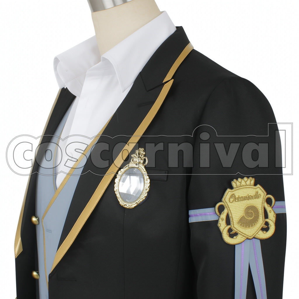 Disney Twisted-Wonderland Social Media Image Octavinelle Dorm Floyd Leech Cosplay Costume