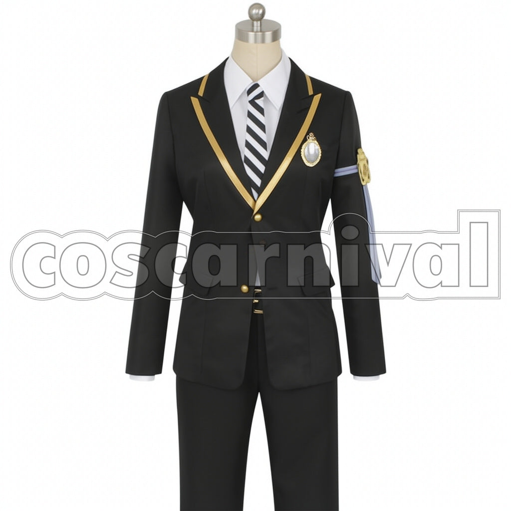 Disney Twisted-Wonderland Social Media Image Octavinelle Dorm Azul Ashengrotto Cosplay Costume