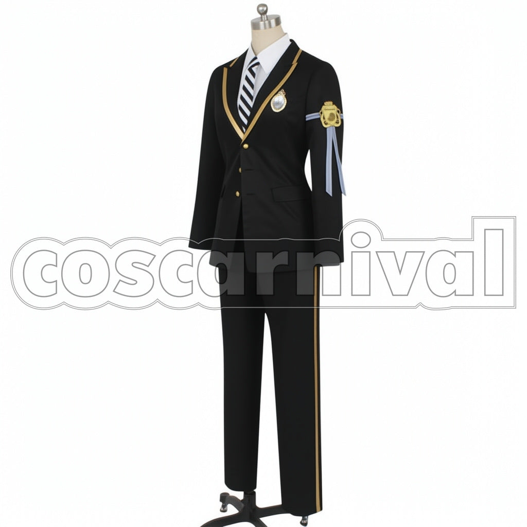 Disney Twisted-Wonderland Social Media Image Octavinelle Dorm Azul Ashengrotto Cosplay Costume