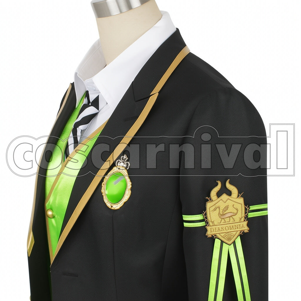 Disney Twisted-Wonderland Social Media Image Diasomnia Dorm Silver Cosplay Costume