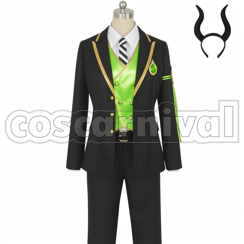 Disney Twisted-Wonderland Social Media Image Diasomnia Dorm Malleus Draconia Cosplay Costume