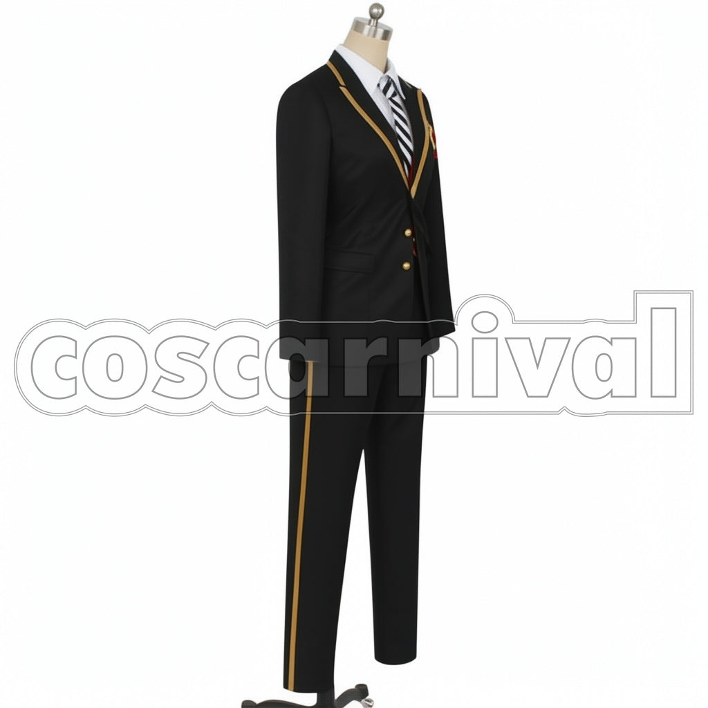 Disney Twisted-Wonderland Social Media Image Heartslabyul Dorm Deuce Spade Cosplay Costume