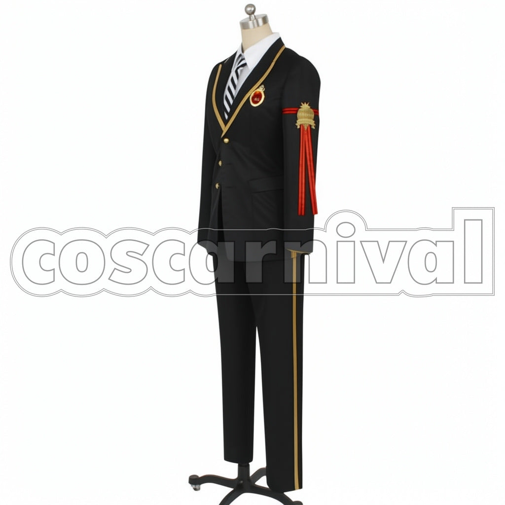 Disney Twisted-Wonderland Social Media Image Heartslabyul Dorm Deuce Spade Cosplay Costume