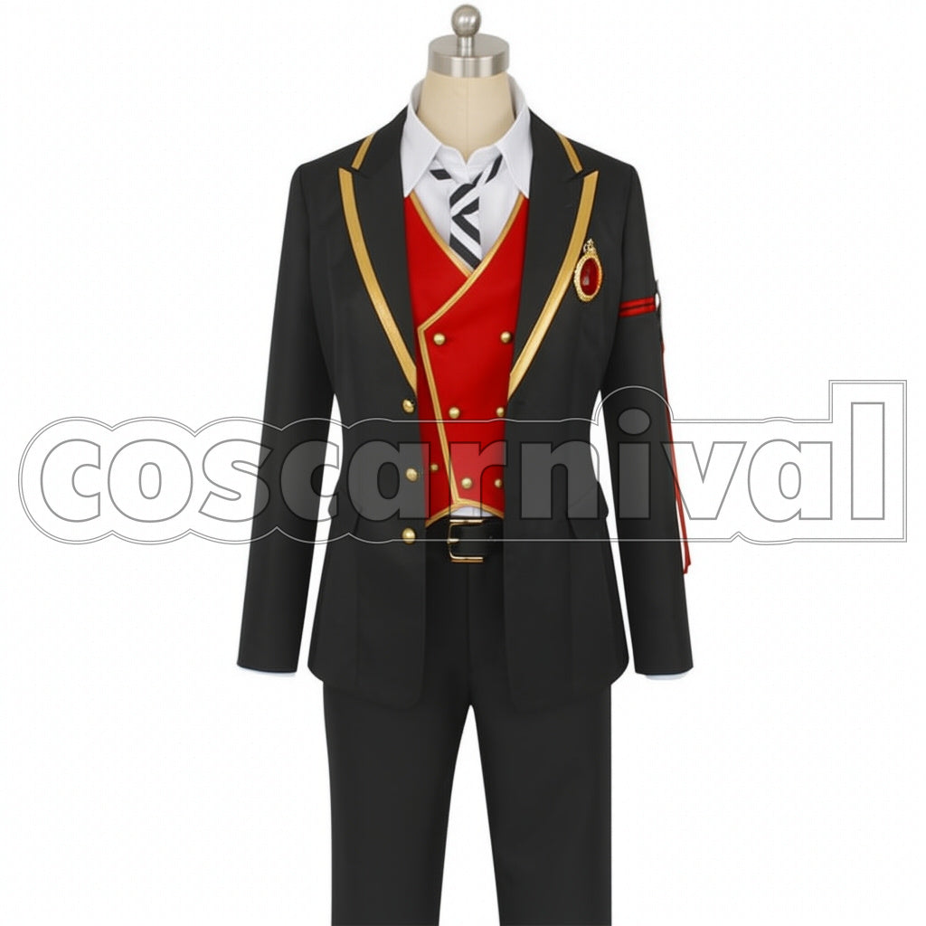 Disney Twisted-Wonderland Social Media Image Heartslabyul Dorm Ace Trappola Cosplay Costume