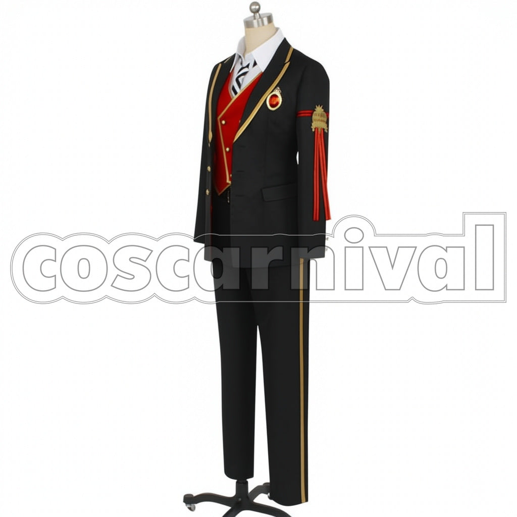 Disney Twisted-Wonderland Social Media Image Heartslabyul Dorm Ace Trappola Cosplay Costume