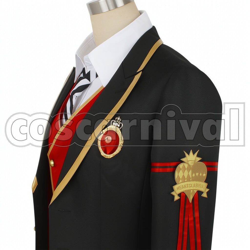 Disney Twisted-Wonderland Social Media Image Heartslabyul Dorm Ace Trappola Cosplay Costume