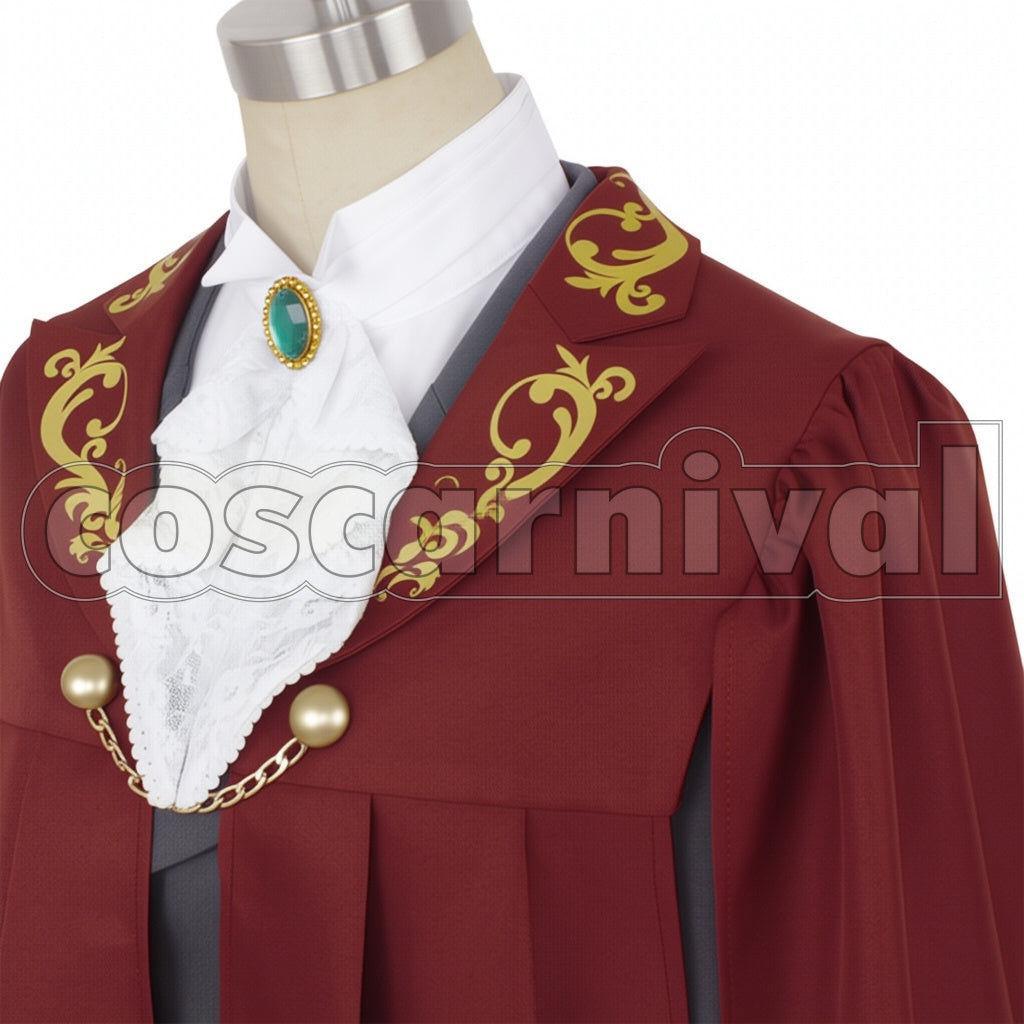 Disney Twisted-Wonderland Mozus Trein Cosplay Costume