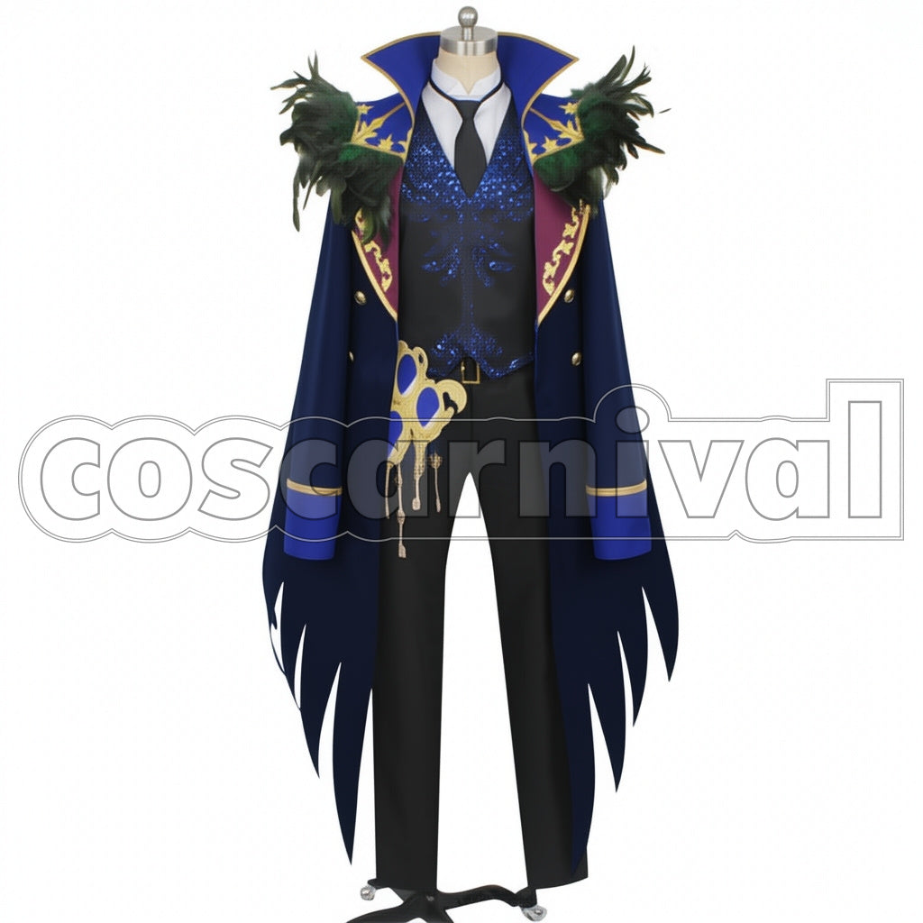 Disney Twisted-Wonderland Dire Crowley Cosplay Costume