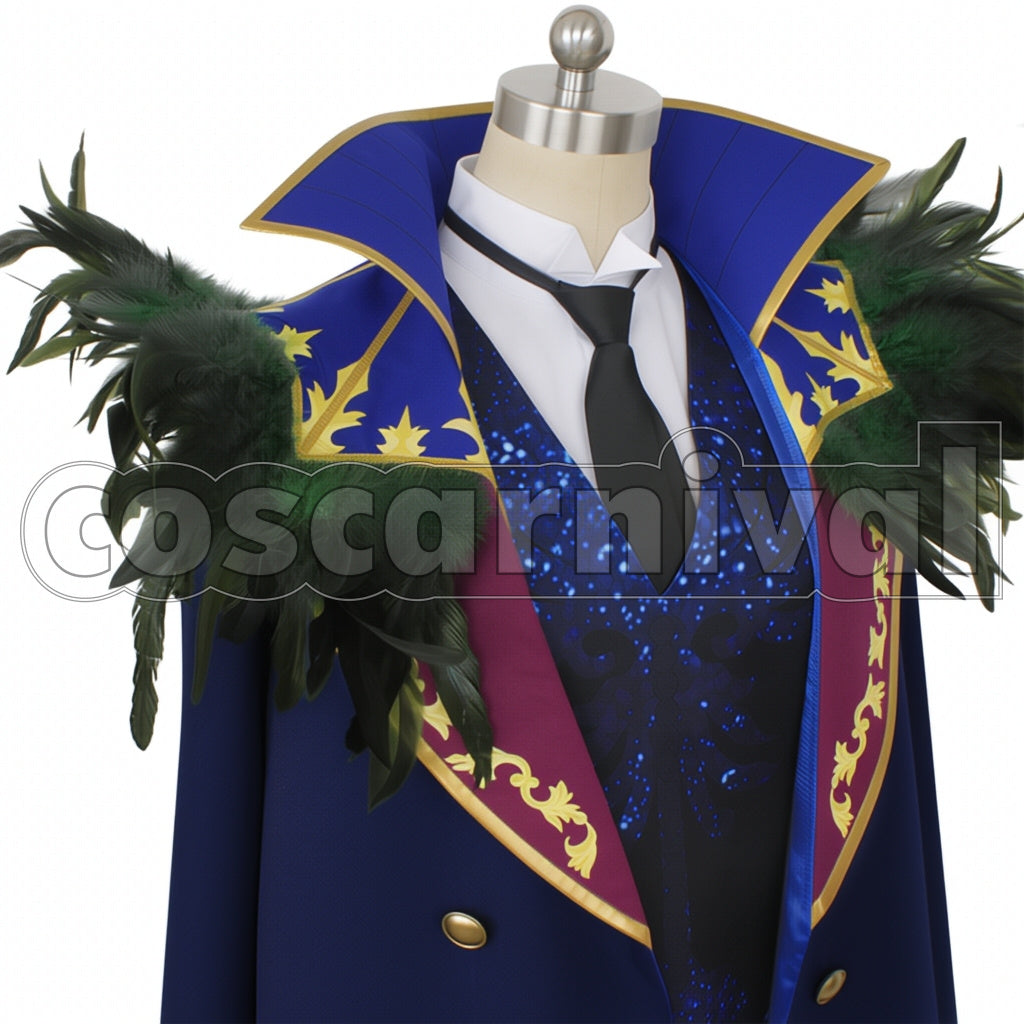 Disney Twisted-Wonderland Dire Crowley Cosplay Costume
