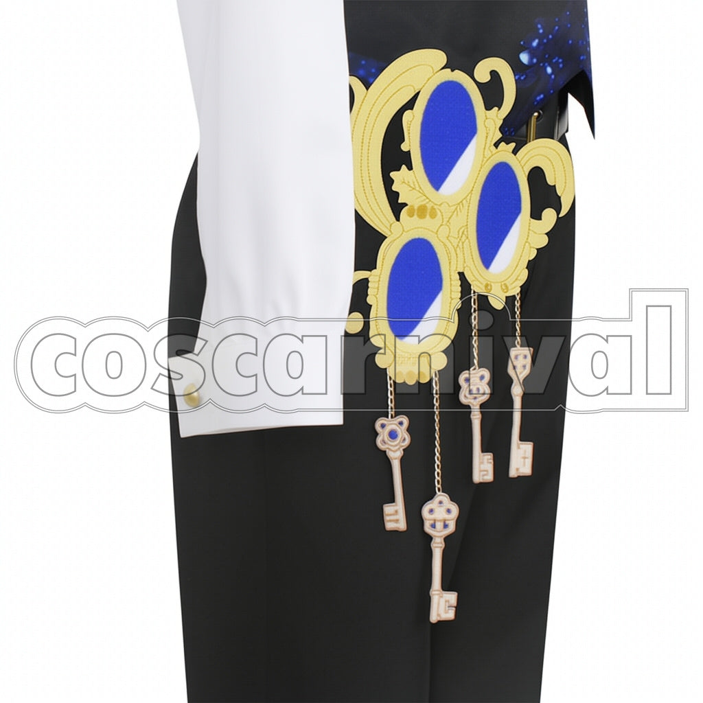 Disney Twisted-Wonderland Dire Crowley Cosplay Costume