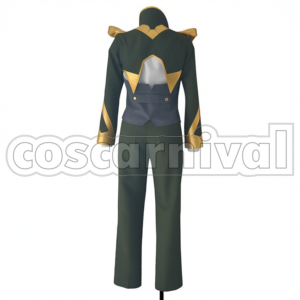 Macross Delta Men’s Size M Zao Yuussila Cosplay Costume