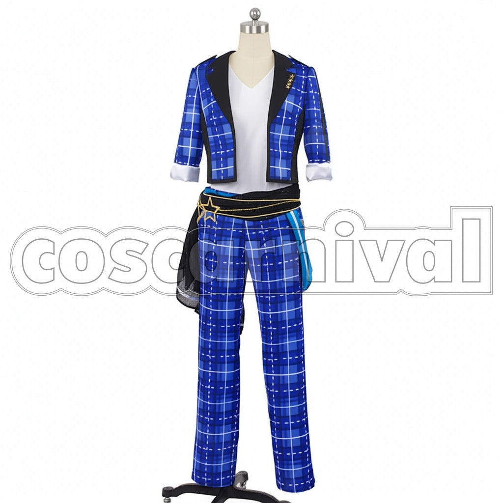 Ensemble Stars!! Music Men’s Size XXL Trickstar Hokuto Hidaka Cosplay Costume