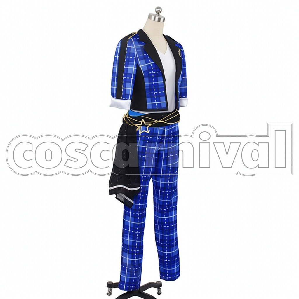 Ensemble Stars!! Music Men’s Size XXL Trickstar Hokuto Hidaka Cosplay Costume