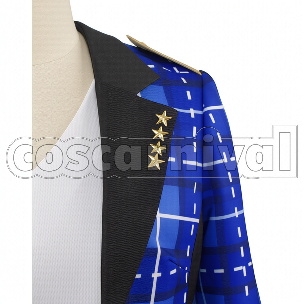 Ensemble Stars!! Music Men’s Size XXL Trickstar Hokuto Hidaka Cosplay Costume