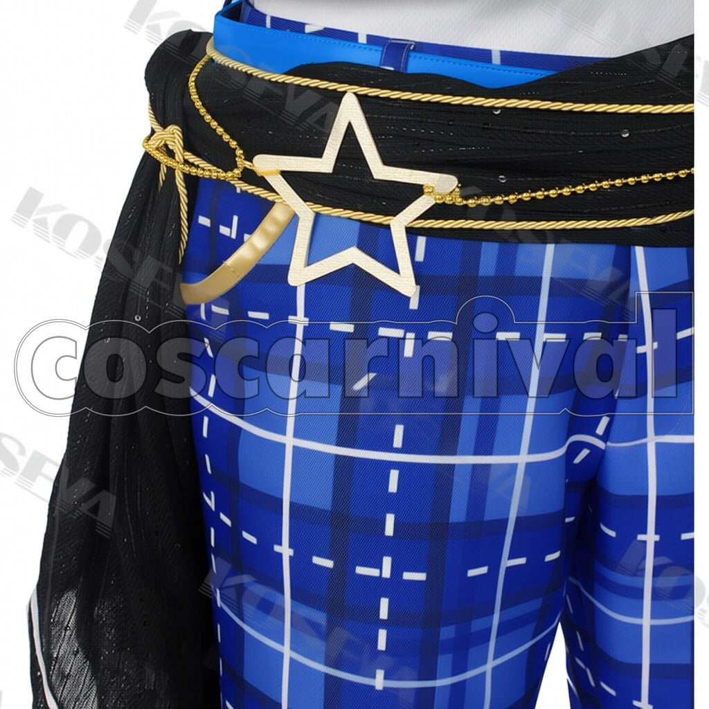 Ensemble Stars!! Music Men’s Size XXL Trickstar Hokuto Hidaka Cosplay Costume