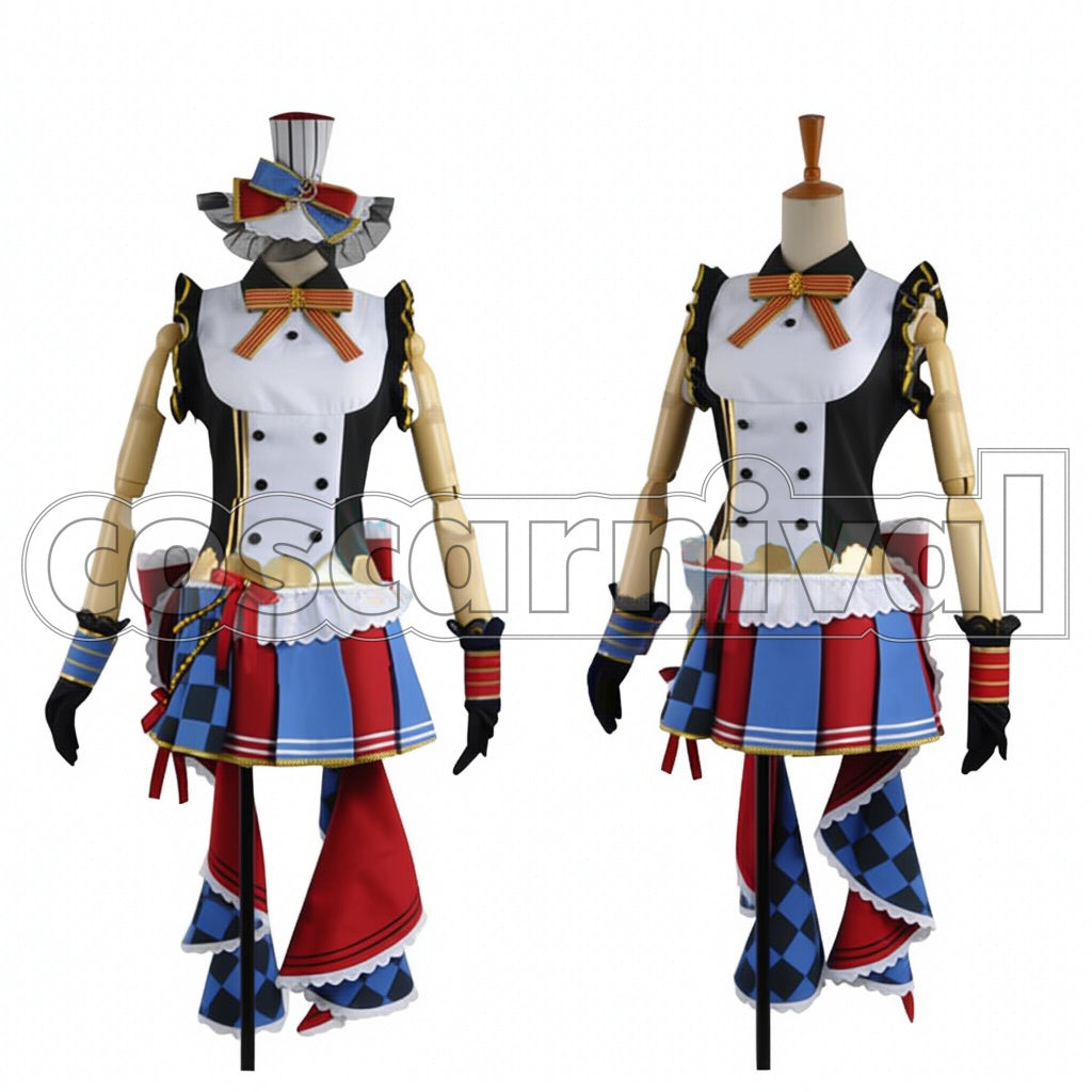 Love Live! Women’s Size L SR Cafe Maid Set Bloomed Kotori Minami Cosplay Costume