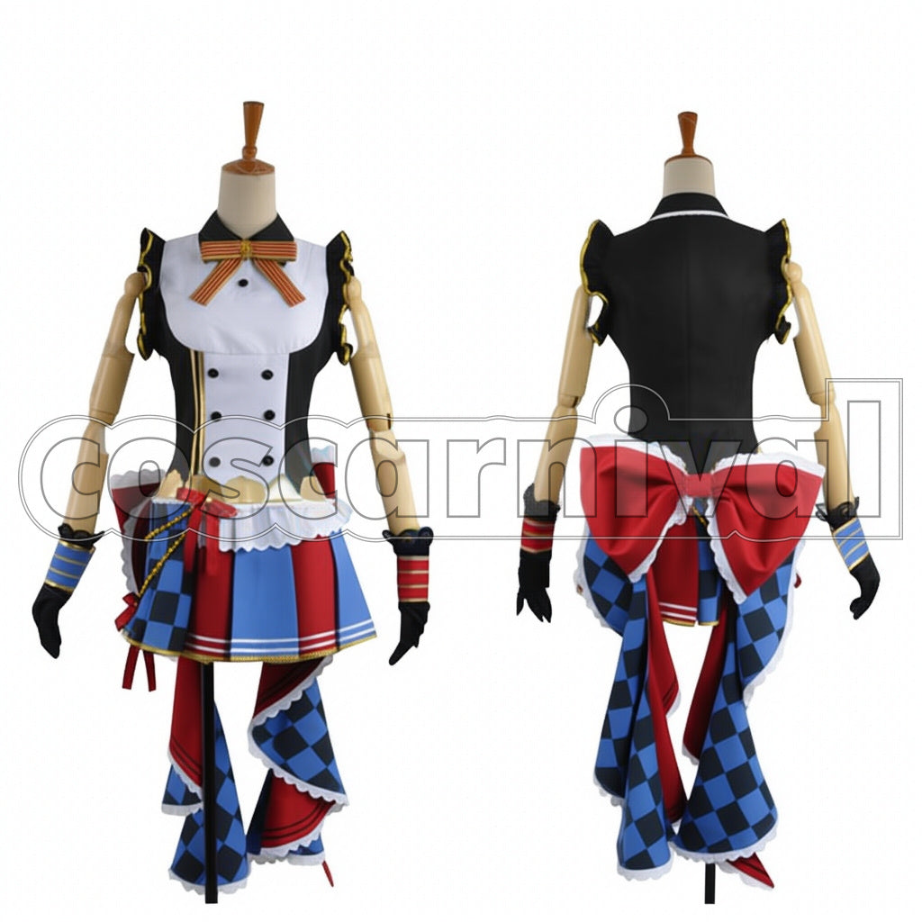 Love Live! Women’s Size L SR Cafe Maid Set Bloomed Kotori Minami Cosplay Costume