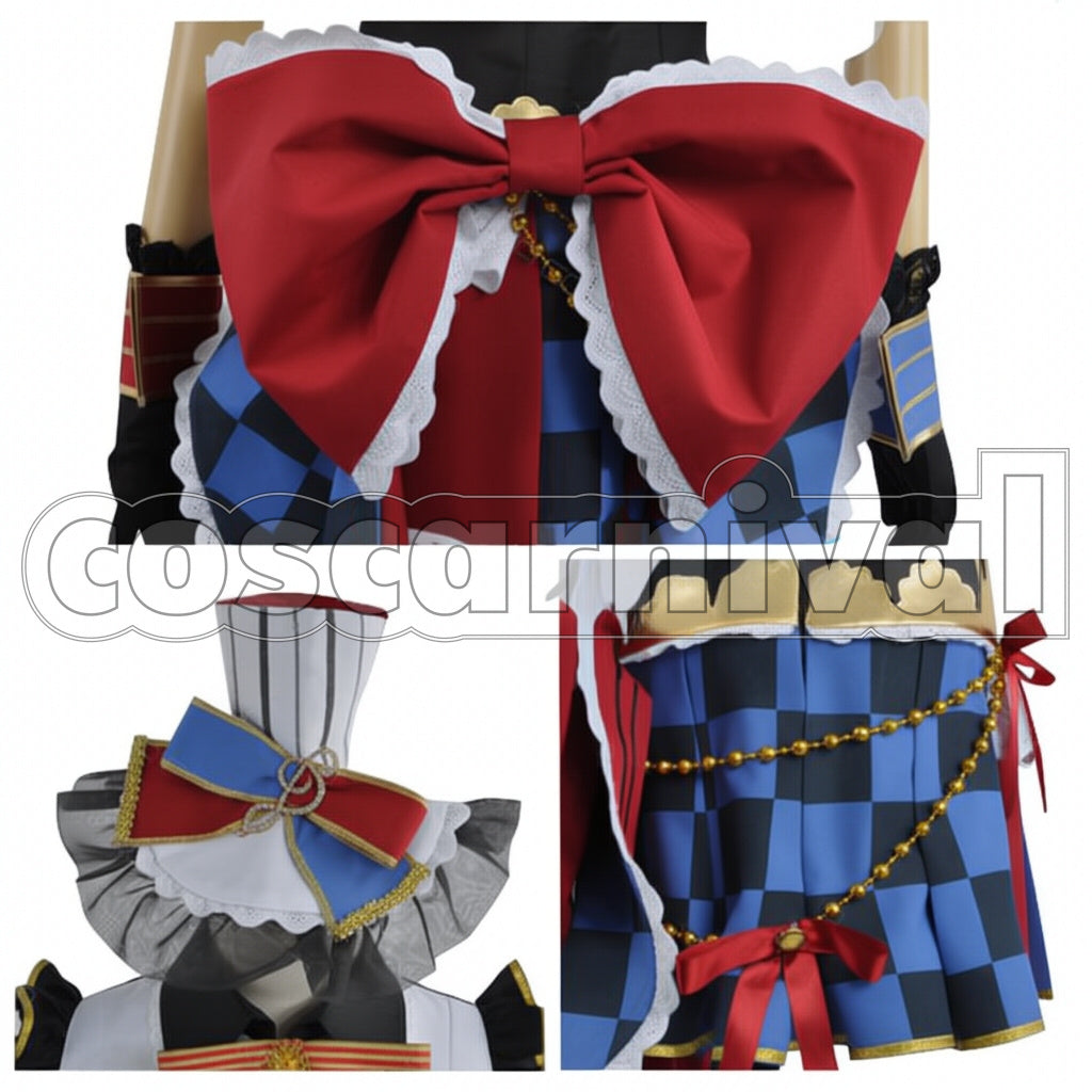 Love Live! Women’s Size L SR Cafe Maid Set Bloomed Kotori Minami Cosplay Costume