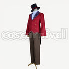 Black Bullet Men’s Size S () Kagetane Hiruko Cosplay Costume