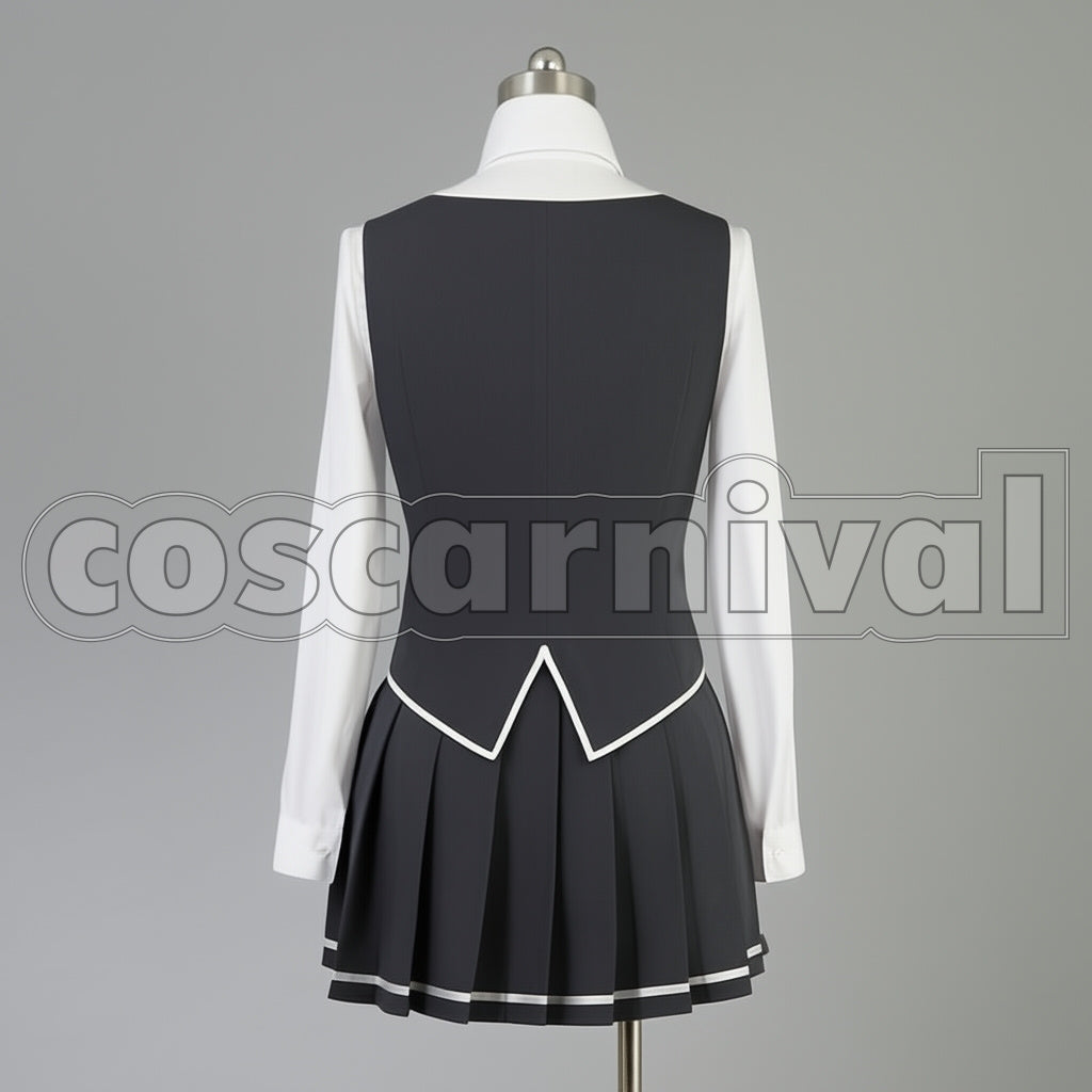 Kamigami no Asobi Women’s Size L Yui Kusanagi High School Uniform Cosplay Costume