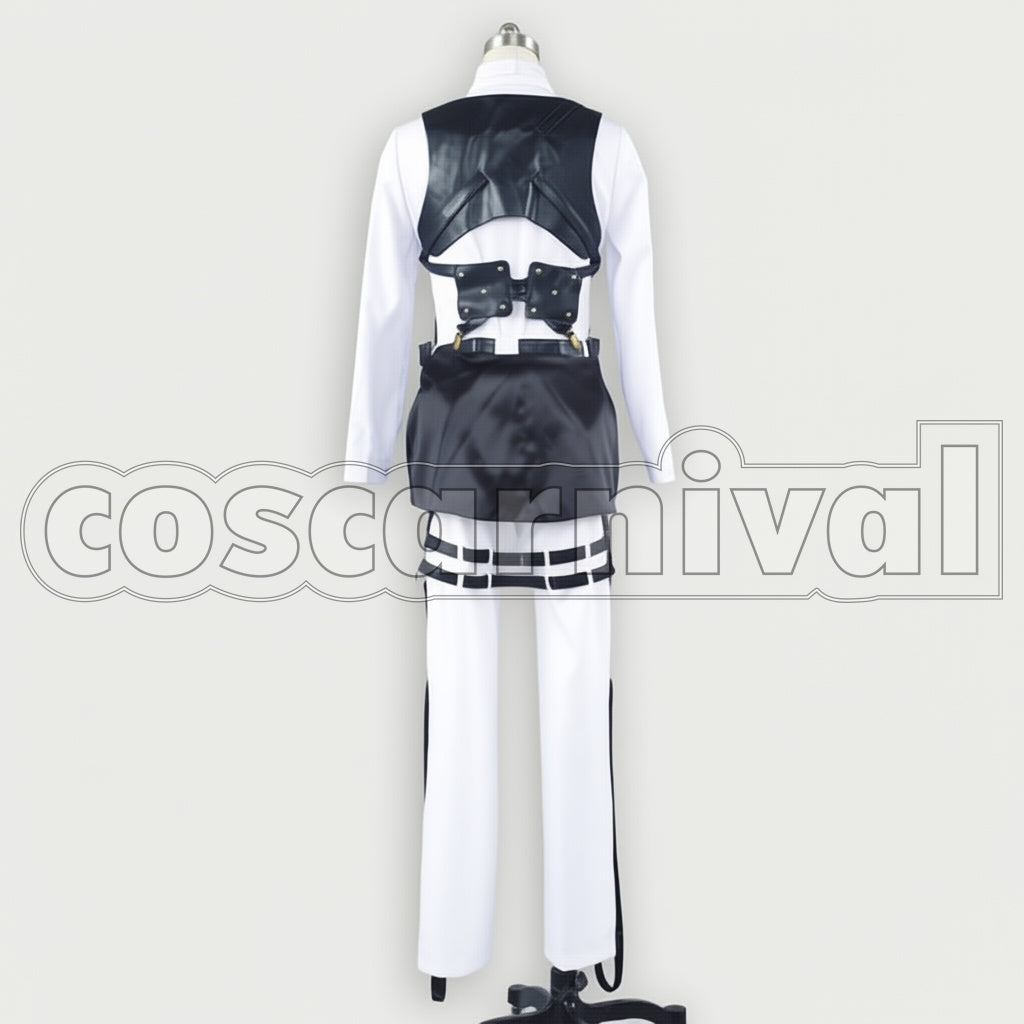 Attack on Titan Women’s Size XS Survey Corps Captain Levi Version 3 Cosplay Costume