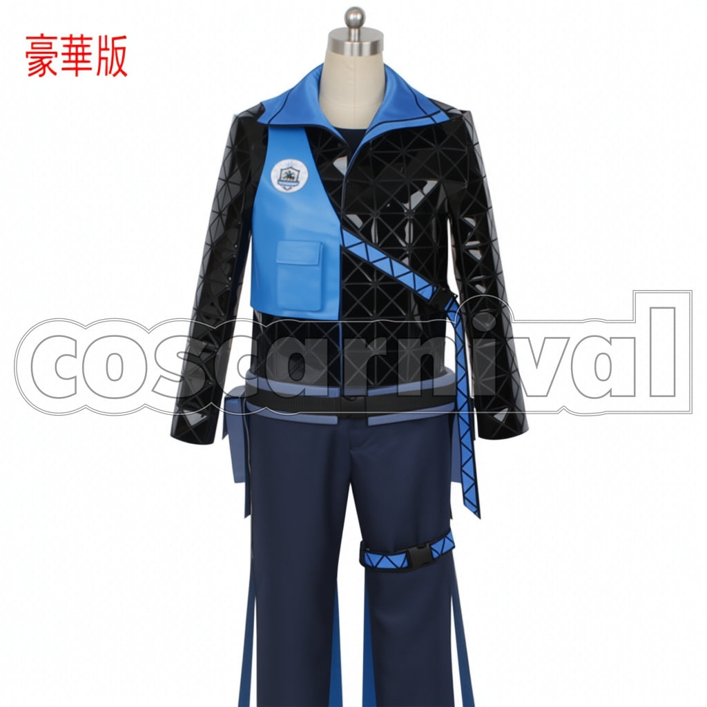 Disney Twisted-Wonderland Ignihyde Dorm Idia Shroud Cosplay Costume