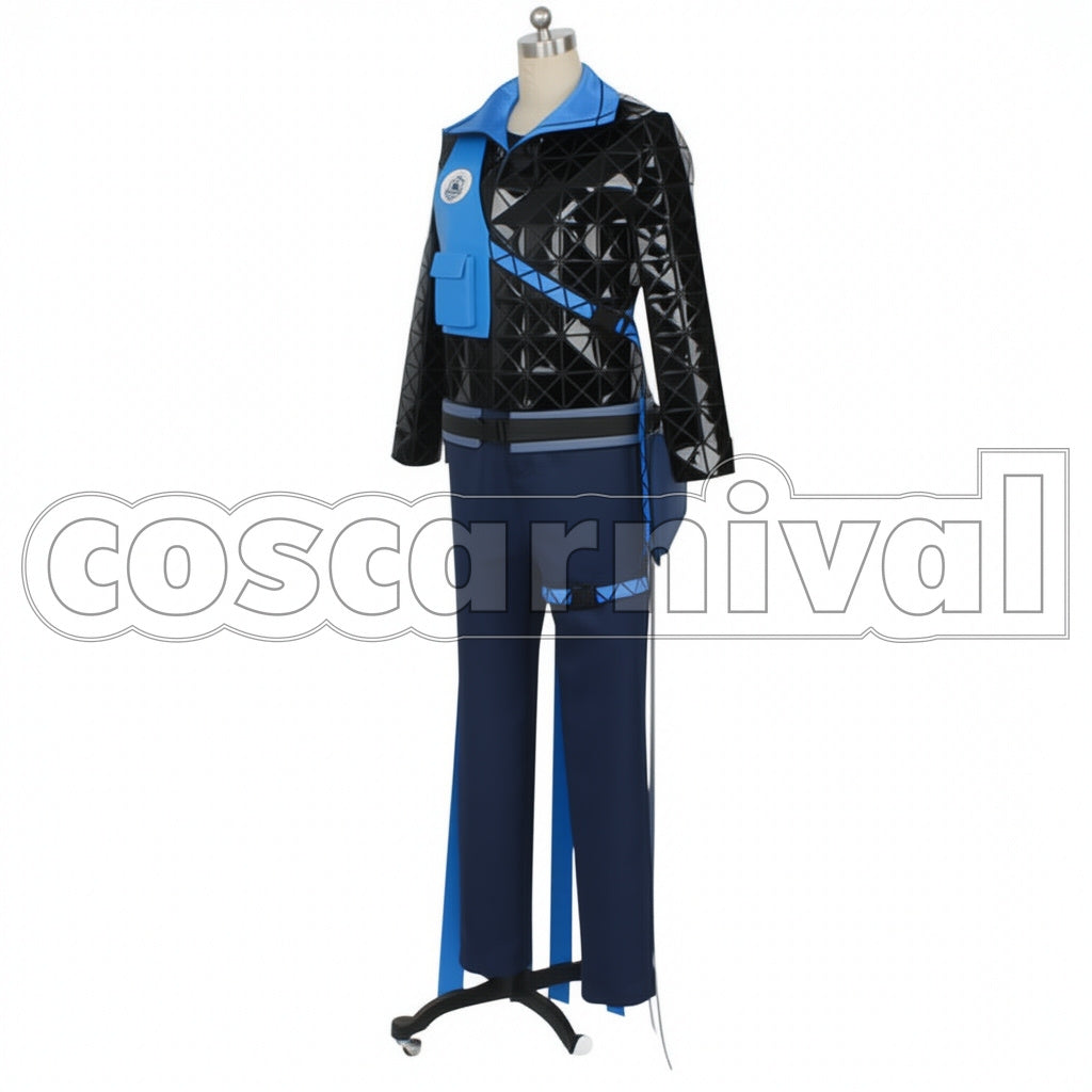 Disney Twisted-Wonderland Ignihyde Dorm Idia Shroud Cosplay Costume