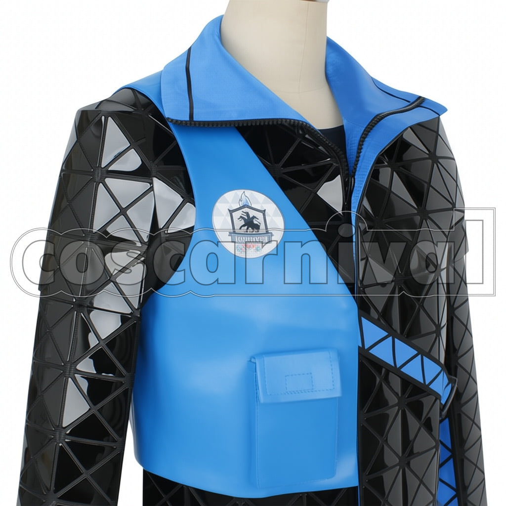 Disney Twisted-Wonderland Ignihyde Dorm Idia Shroud Cosplay Costume