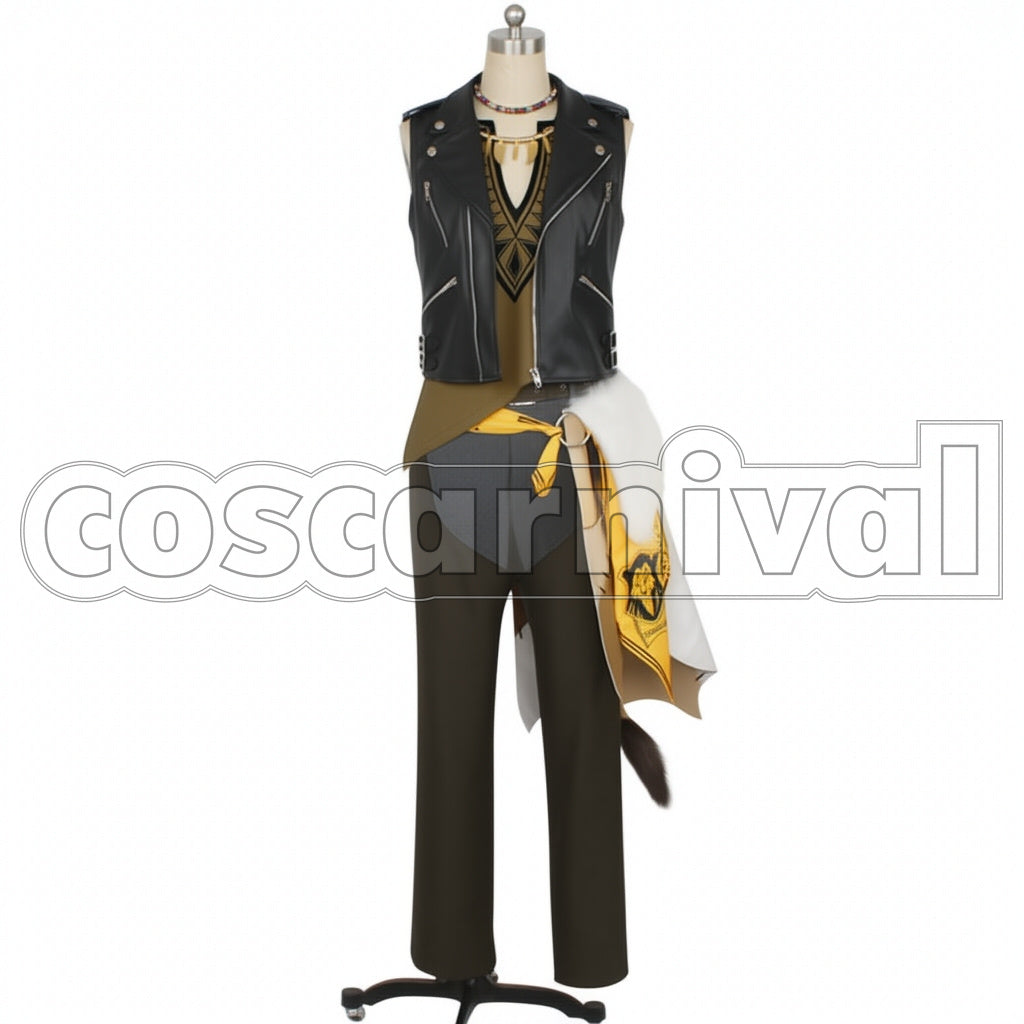 Disney Twisted-Wonderland Savanaclaw Dorm Leona Kingscholar Cosplay Costume