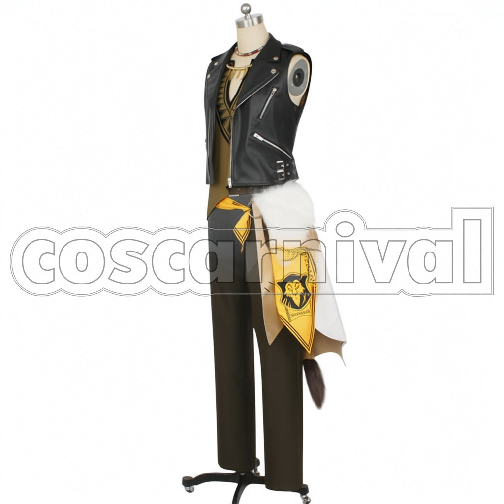 Disney Twisted-Wonderland Savanaclaw Dorm Leona Kingscholar Cosplay Costume