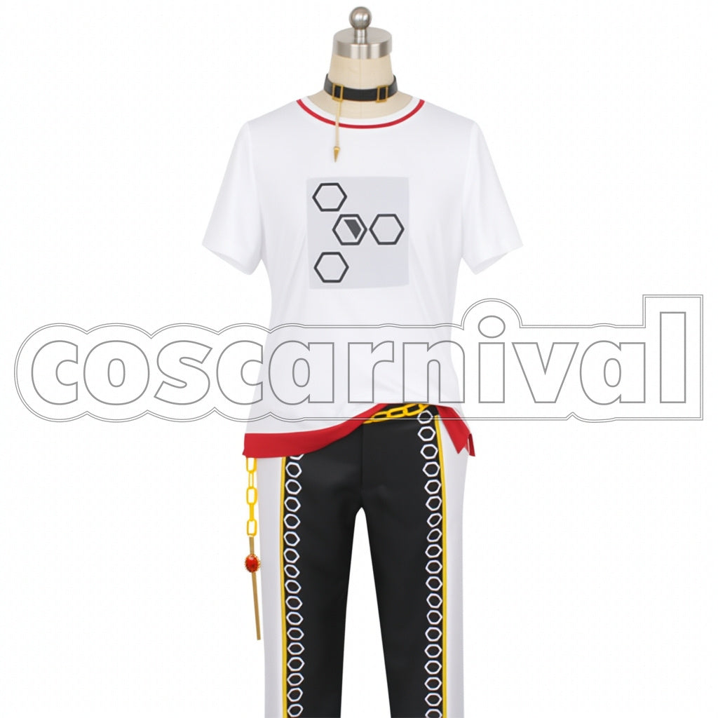 Ensemble Stars!! Music Crazy:B Niki Shiina Cosplay Costume