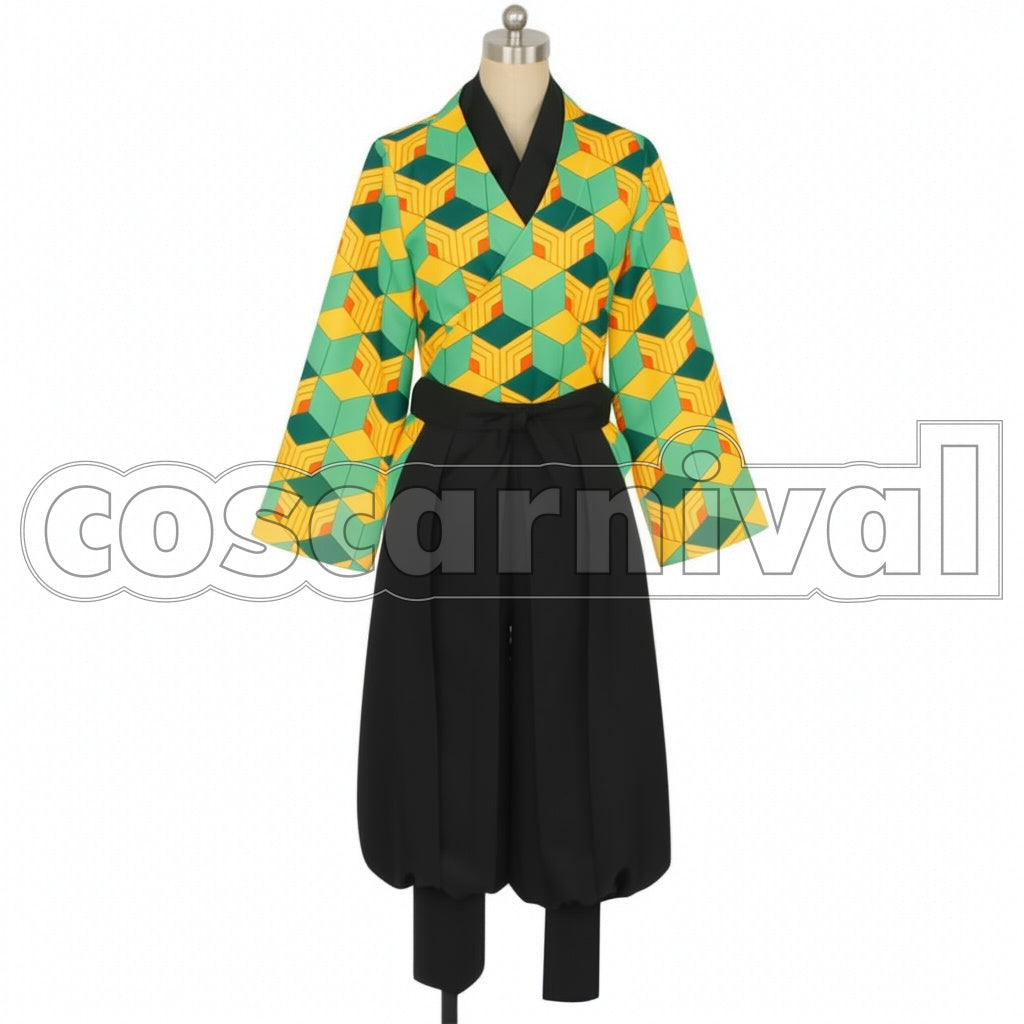 Demon Slayer: Kimetsu no Yaiba Sabito Cosplay Costume