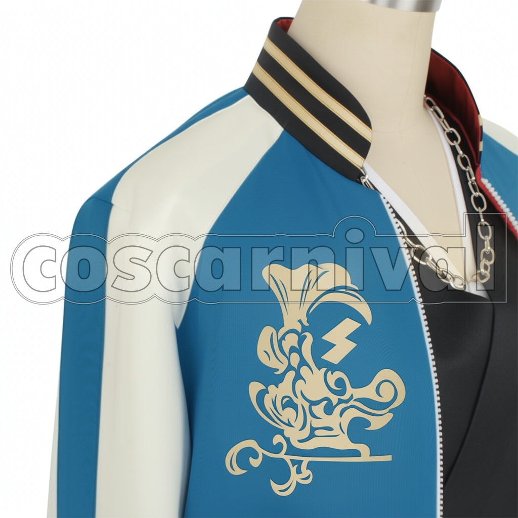 Hypnosis Mic -Division Rap Battle- Bad Ass Temple Kuko Harai Cosplay Costume