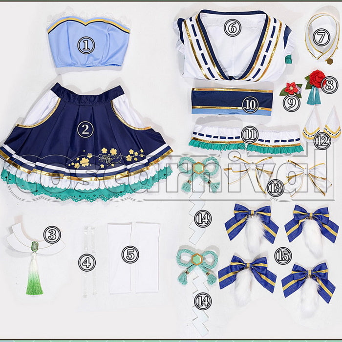 Umamusume: Pretty Derby Satono Diamond New Year Cosplay Outfit Version 3
