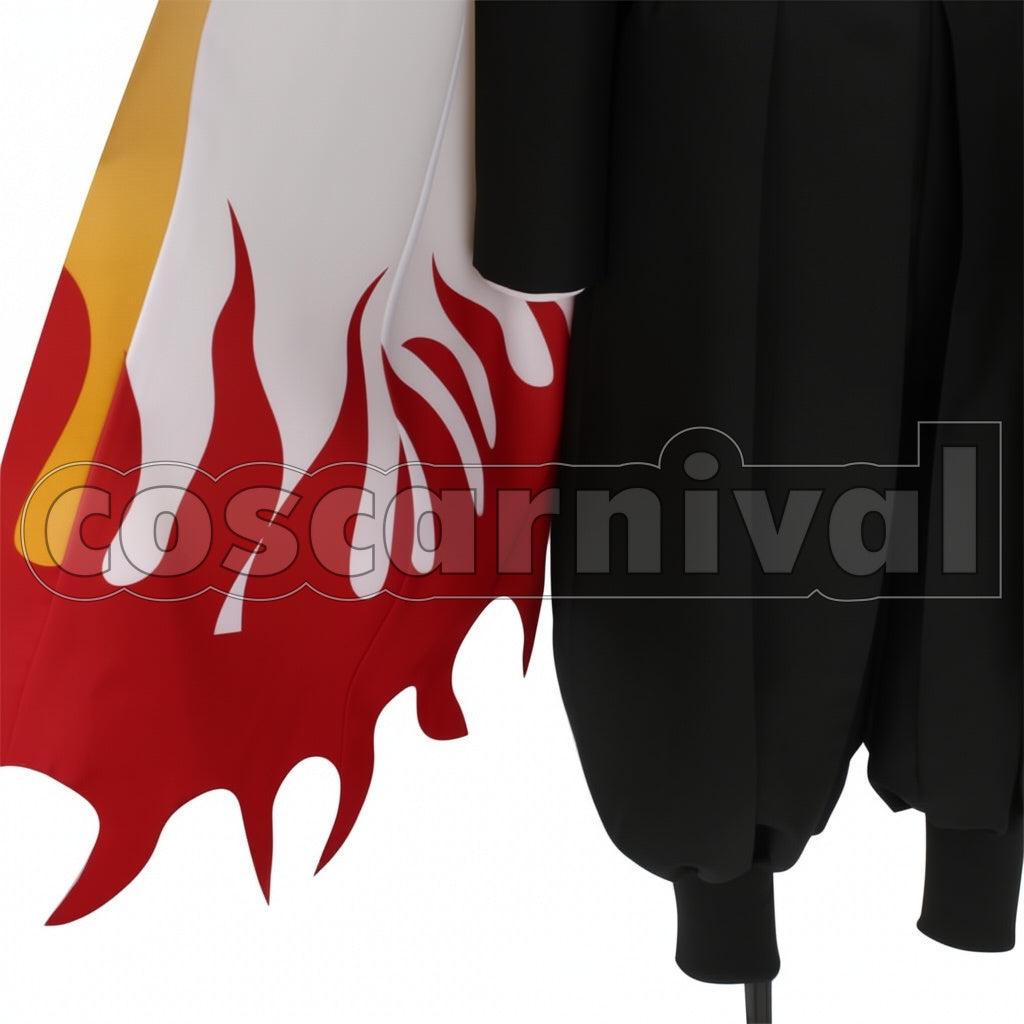 Demon Slayer: Kimetsu no Yaiba Flame Hashira Kyojuro Rengoku Cosplay Costume