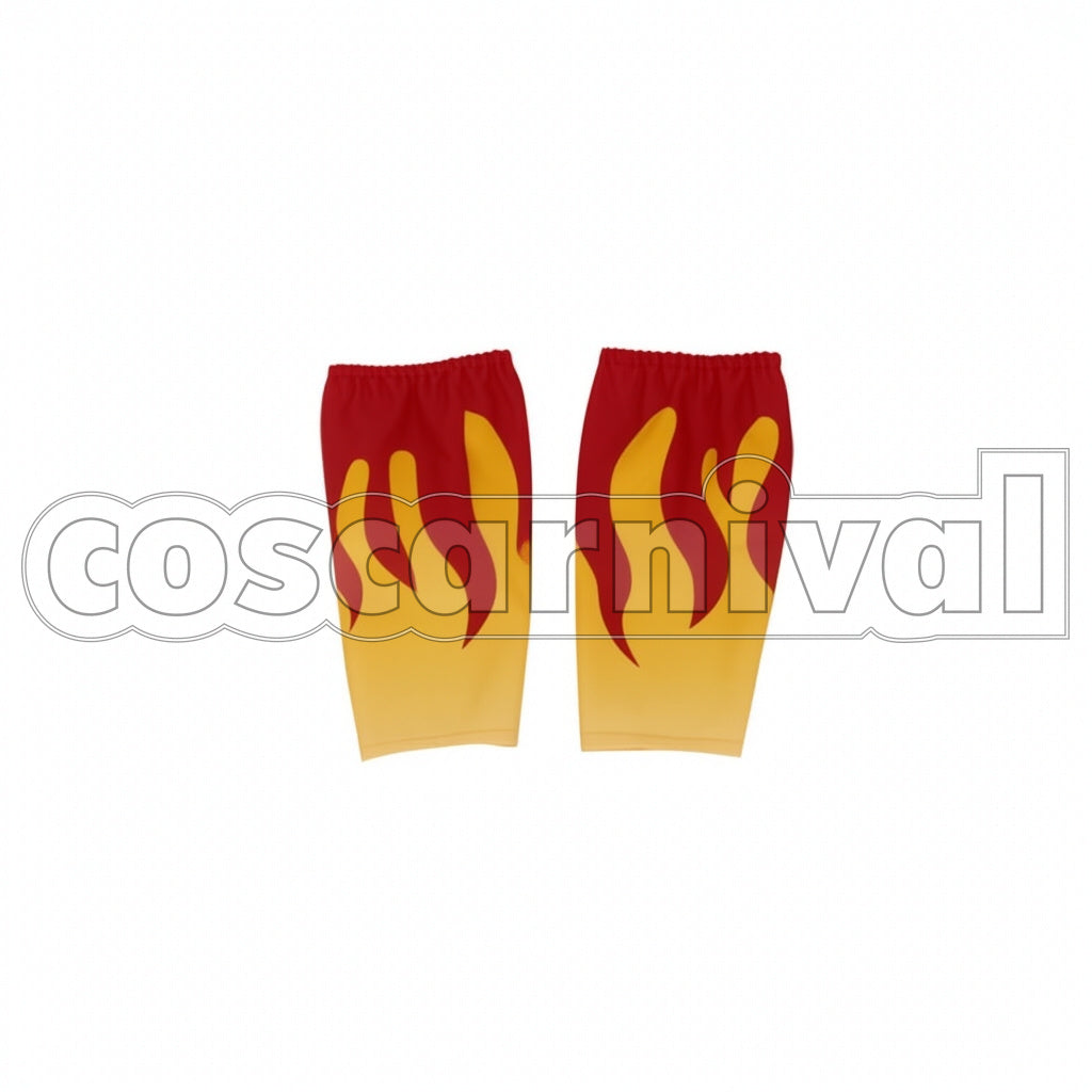 Demon Slayer: Kimetsu no Yaiba Flame Hashira Kyojuro Rengoku Cosplay Costume