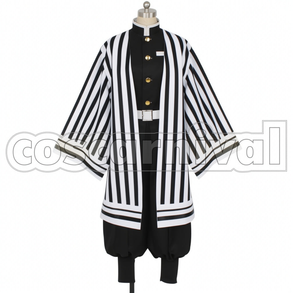 Demon Slayer: Kimetsu no Yaiba Serpent Hashira Obanai Iguro Cosplay Costume
