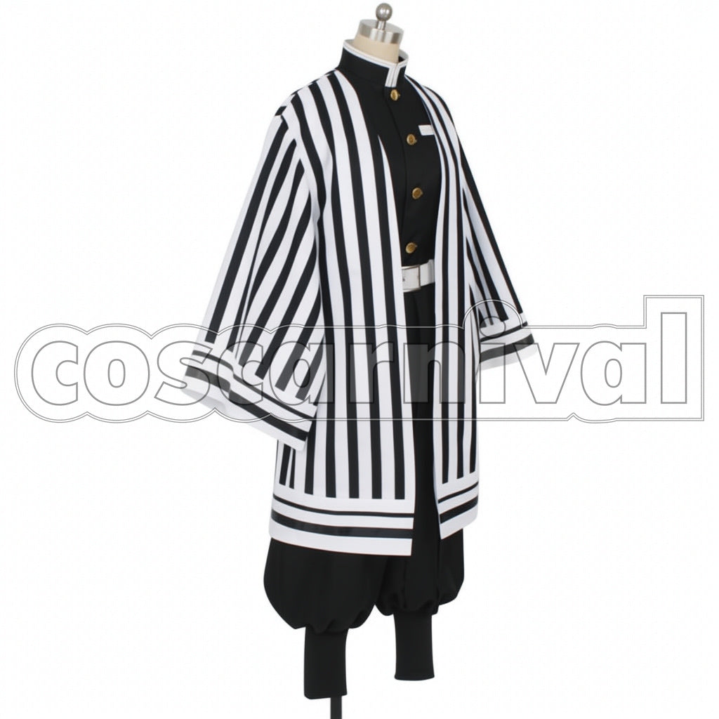 Demon Slayer: Kimetsu no Yaiba Serpent Hashira Obanai Iguro Cosplay Costume